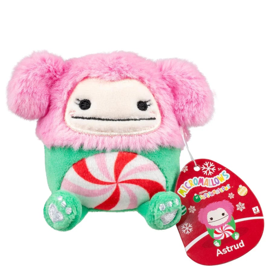SquishJoy Ferie Overraskelsessæt | Festlig adventskalender fyldt med krammevenlige Squishmallows!