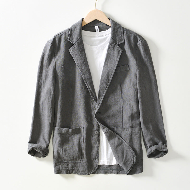 Herre Ward Blazer – Elegant & Letvægts Linned Blazer med Moderne og Raffineret Stil