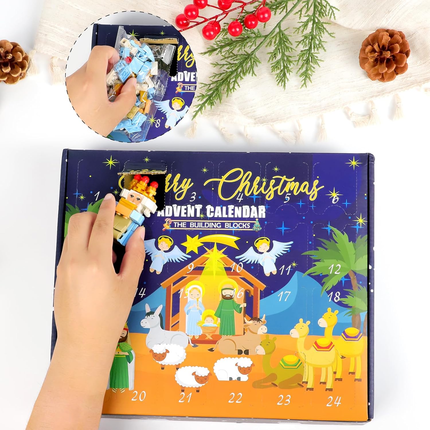 FaithfulJoy Adventkalender | En kreativ kalender med byggeklodser