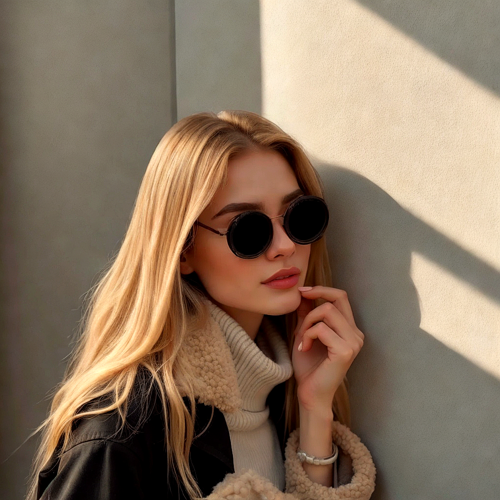 ShadowSunglasses | Solbriller med Sorte Linser Stilfuld UV-Beskyttelse Mode