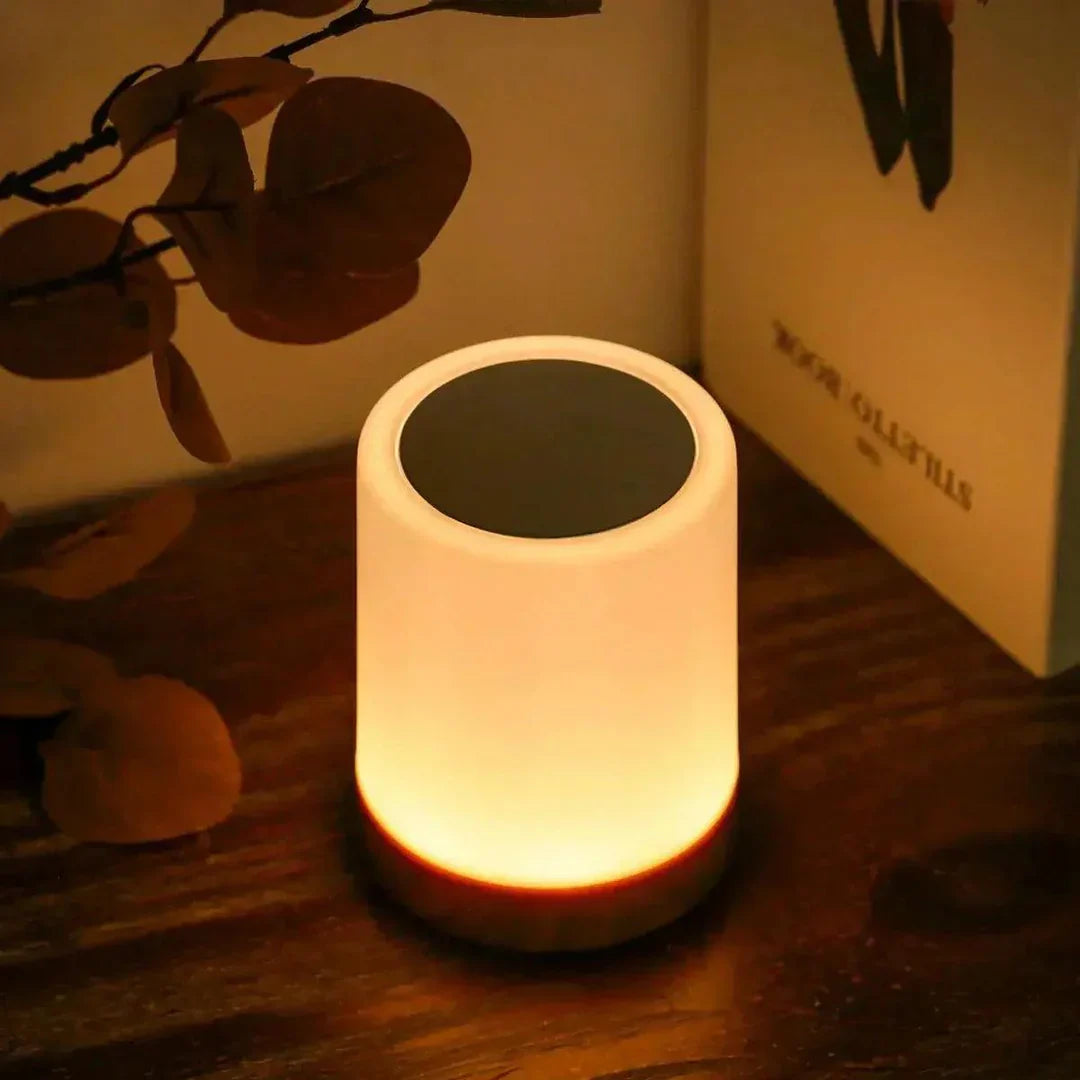 MoodGlow - Genopladelig Mood Lampe med Touch Control