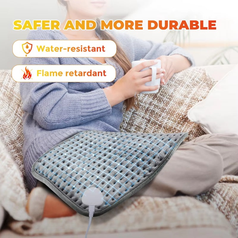 Electric Heating Pad with Timer – Adjustable Temperature