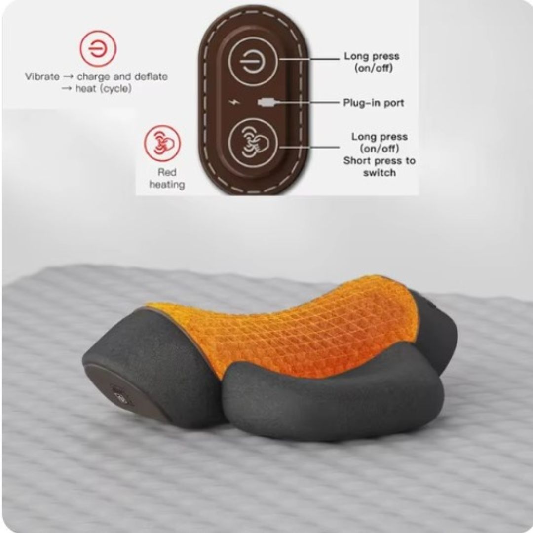 NeckEase Terapi Massager | Oplev ro, lind smerte i din nakke og ryg-zarada.dk