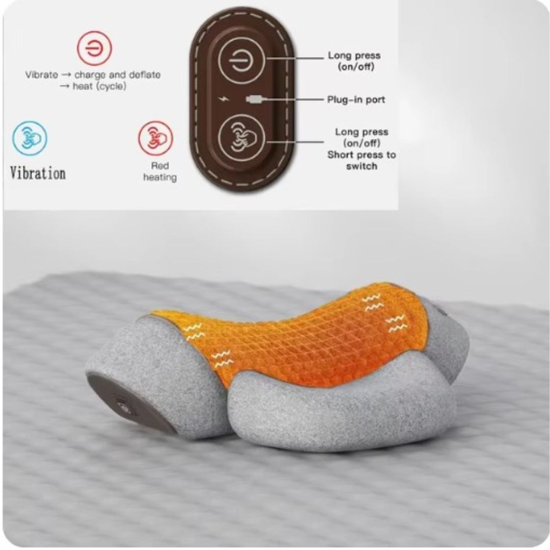NeckEase Terapi Massager | Oplev ro, lind smerte i din nakke og ryg-zarada.dk