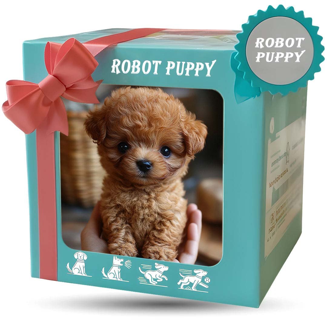 Cuddle Pub Smart Robot Hvalp Hund | Perfekt gave til børn og seniorer
