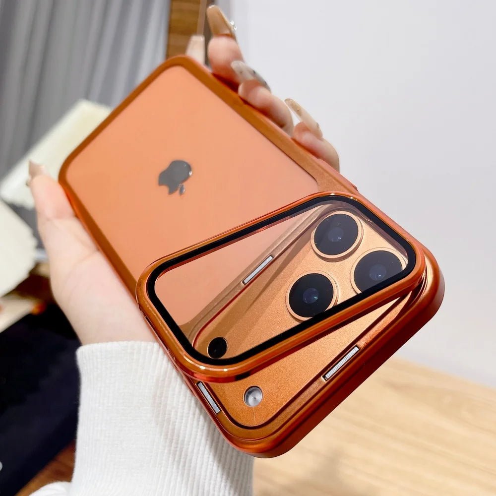 iPhone  17 / 17 Pro / 17 Air / 17  Etui med Foldbart Kamerastativ