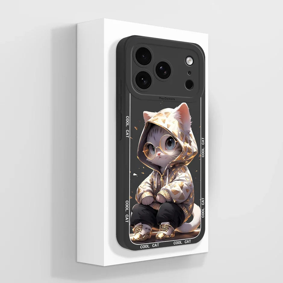 iPhone 17 Pro Max Cover Cartoon Panda Design