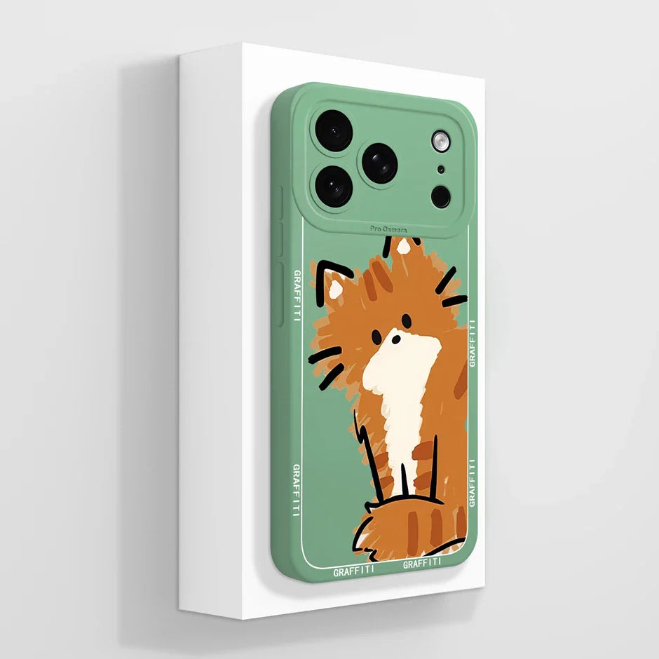 iPhone 17 Pro Max Cover Cartoon Panda Design