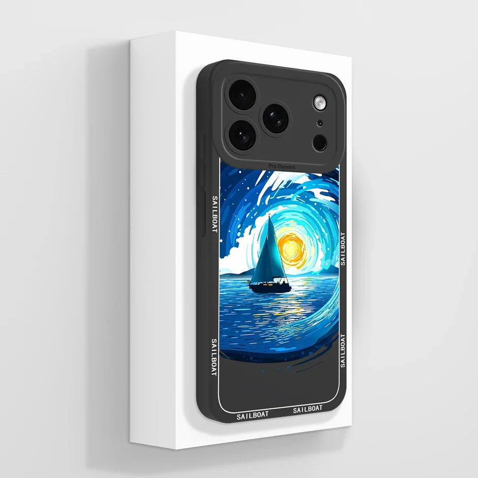 iPhone 17 Pro Max Cover Cartoon Panda Design