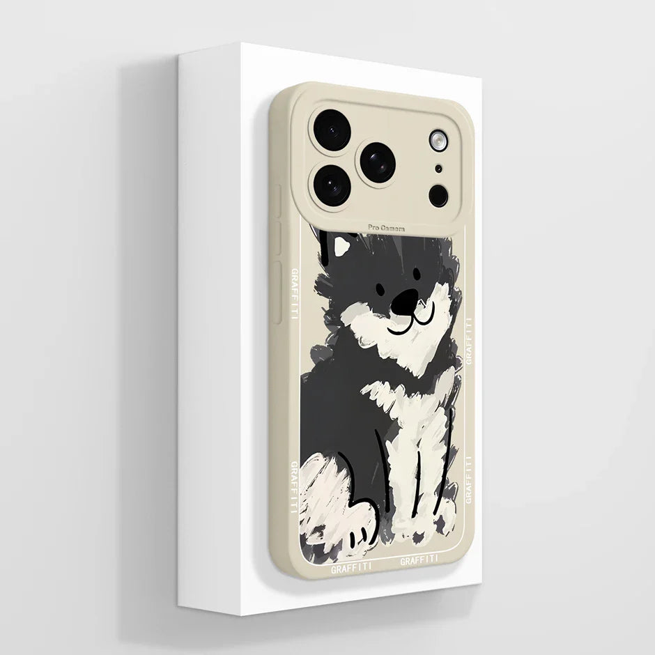 iPhone 17 Pro Max Cover Cartoon Panda Design