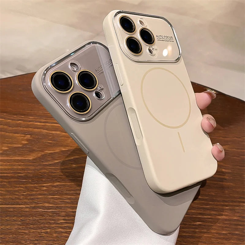 iPhone 14, 15, 16 17 Pro Max, Pro iPhone air Telefon Cover Magnetisk Silikone