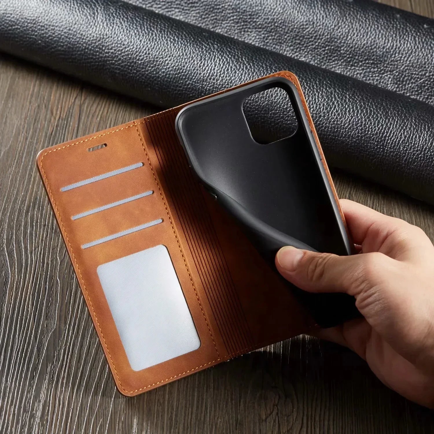 iPhone Etui Magnetisk Design Med Slankt Look