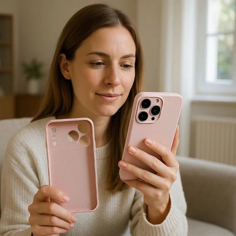 iPhone  16,17 Pro, Pro Max, Plus  Etui TPU Stødabsorberende Design