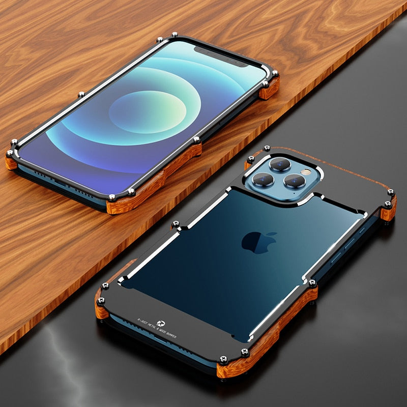 iPhone Etui Trædesign Stødabsorberende