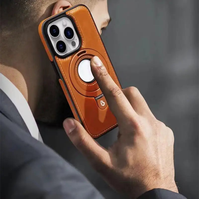 iPhone Etui med Magnetisk Ringstander