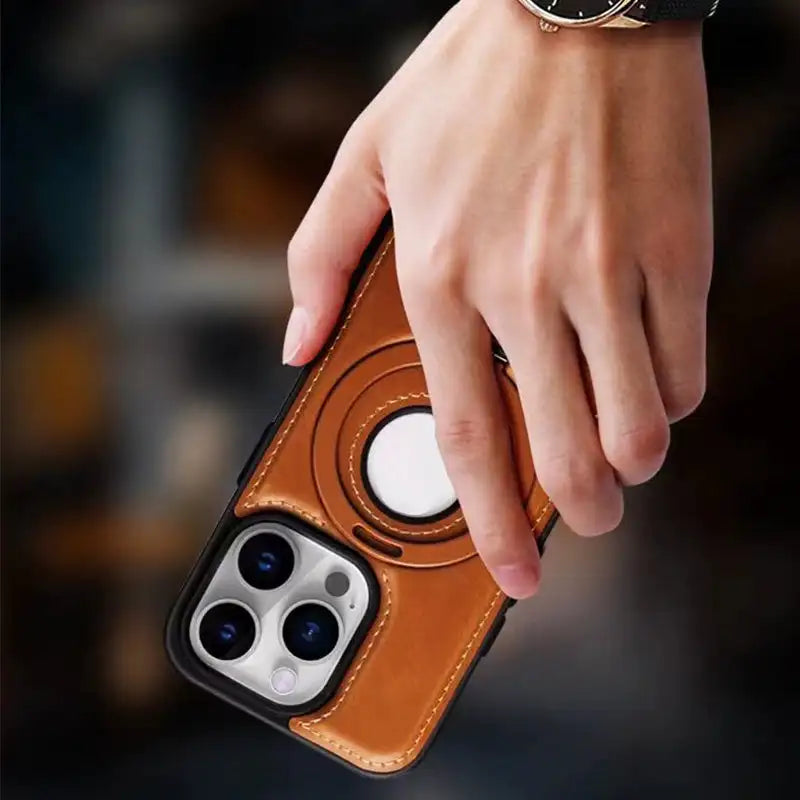 iPhone Etui med Magnetisk Ringstander