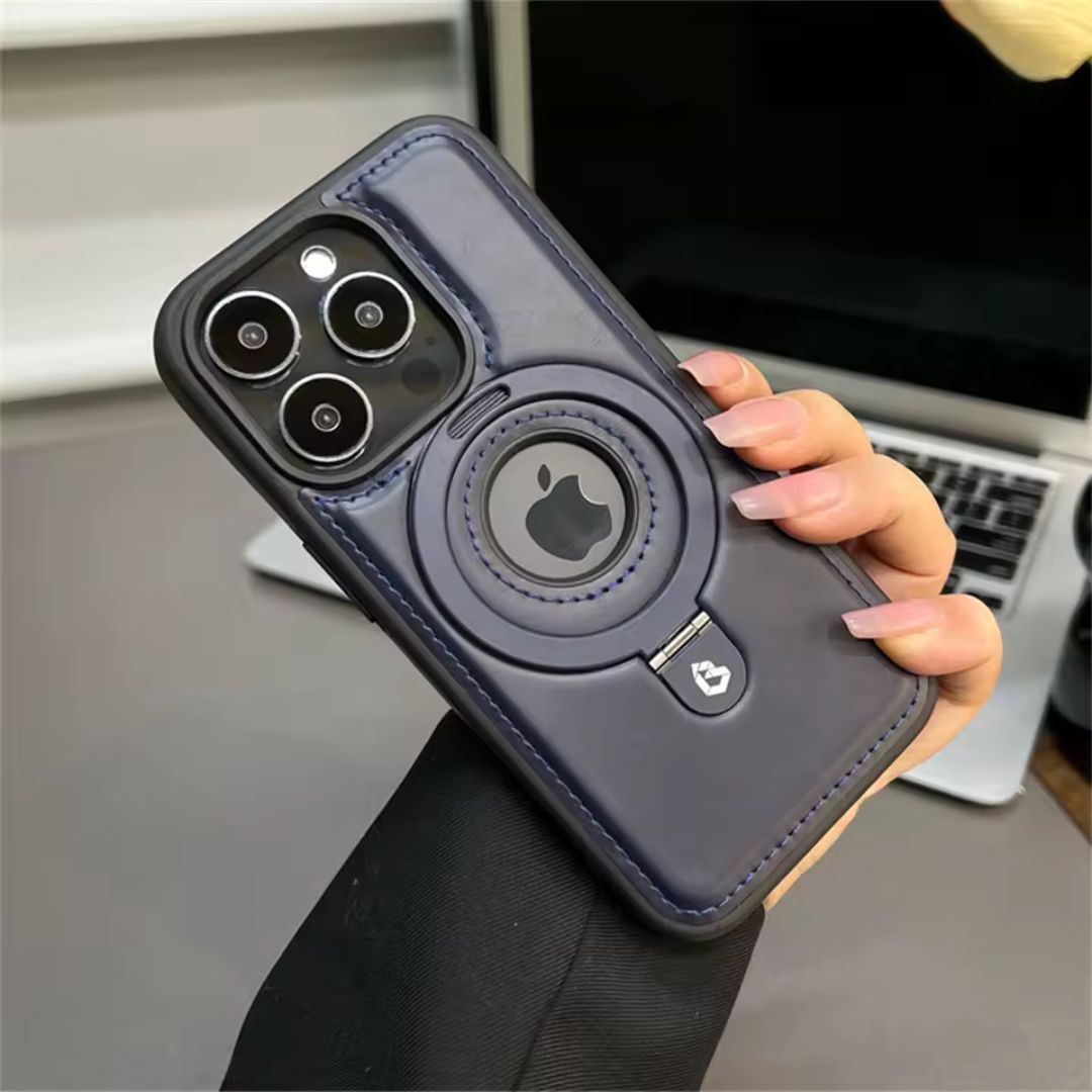 iPhone Læderetui med MagSafe