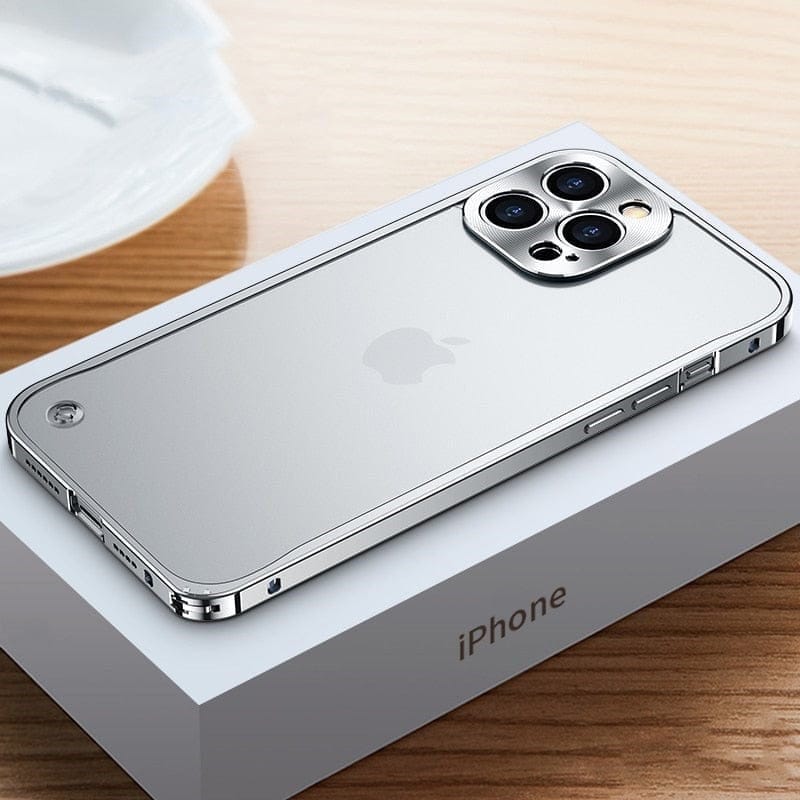 iPhone 11,12,13,14,15, Pro Max, Pro, Mini Metal Etui Beskyttende Cover