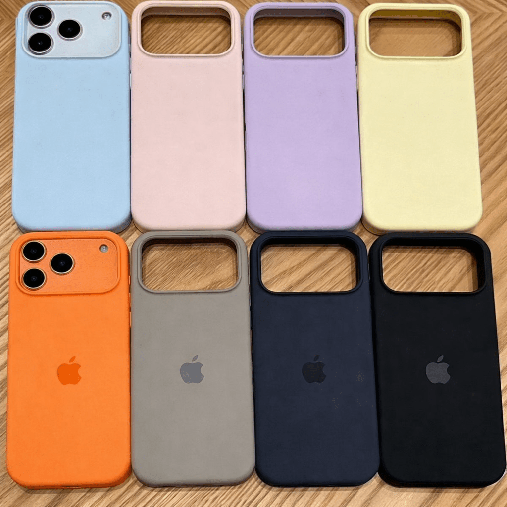 iPhone 14,15,16, Pro, Pro Max, Plus Silikone Etui Med Blød Overflade Design