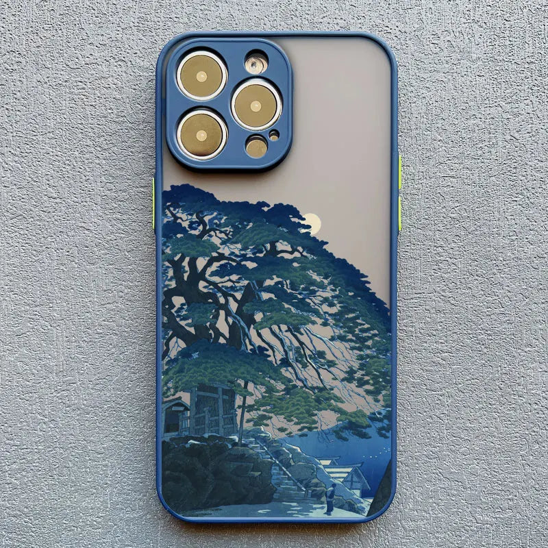 iPhone 14, 15, 16, 17, Pro Max, Mini, XS, X, XR Telefoncover med Aesthetic Design