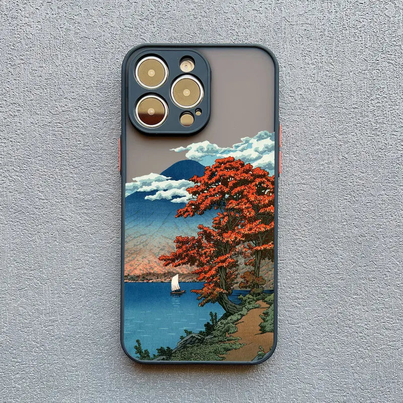 iPhone 14, 15, 16, 17, Pro Max, Mini, XS, X, XR Telefoncover med Aesthetic Design