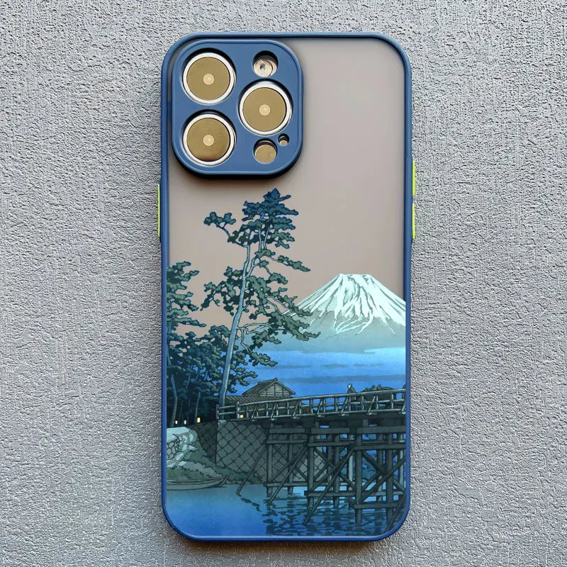 iPhone 14, 15, 16, 17, Pro Max, Mini, XS, X, XR Telefoncover med Aesthetic Design