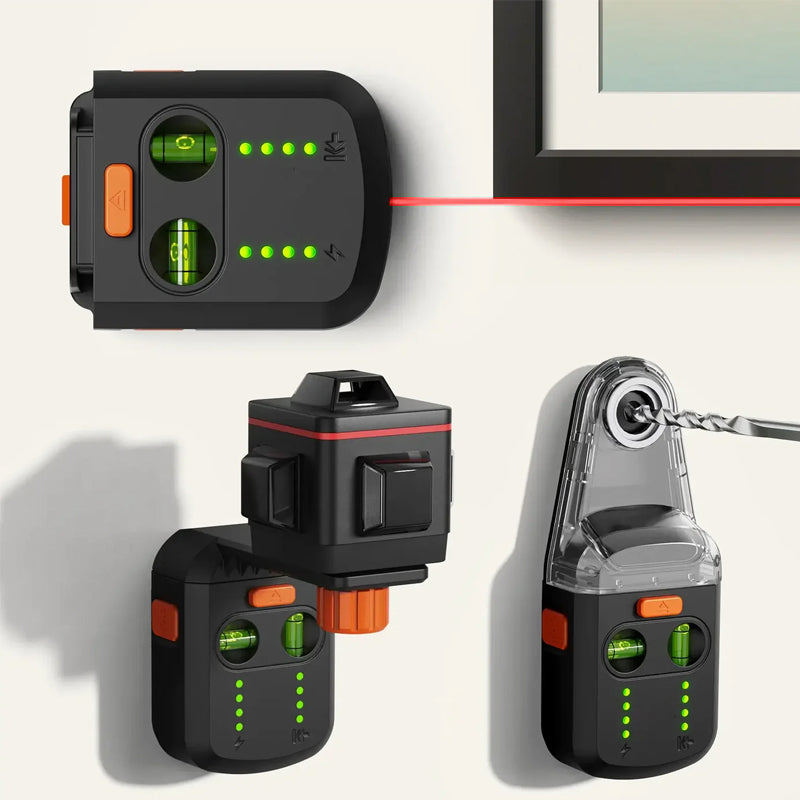 LevelPro | Avanceret Laser Vandpas Sæt-zarada.dk