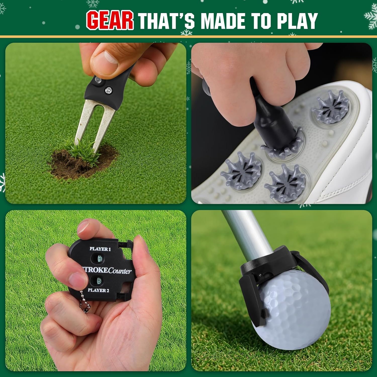 Golfify | Puttmas Golf Adventskalender Glædelig Helligdag Nedtælling