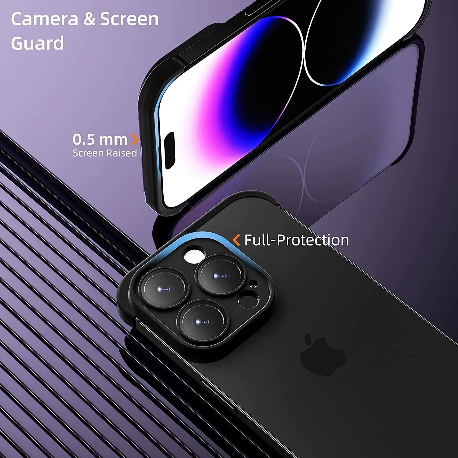 ArmorEdge Max – Robust iPhone Beskyttelsesskal med Forhøjede Kanter