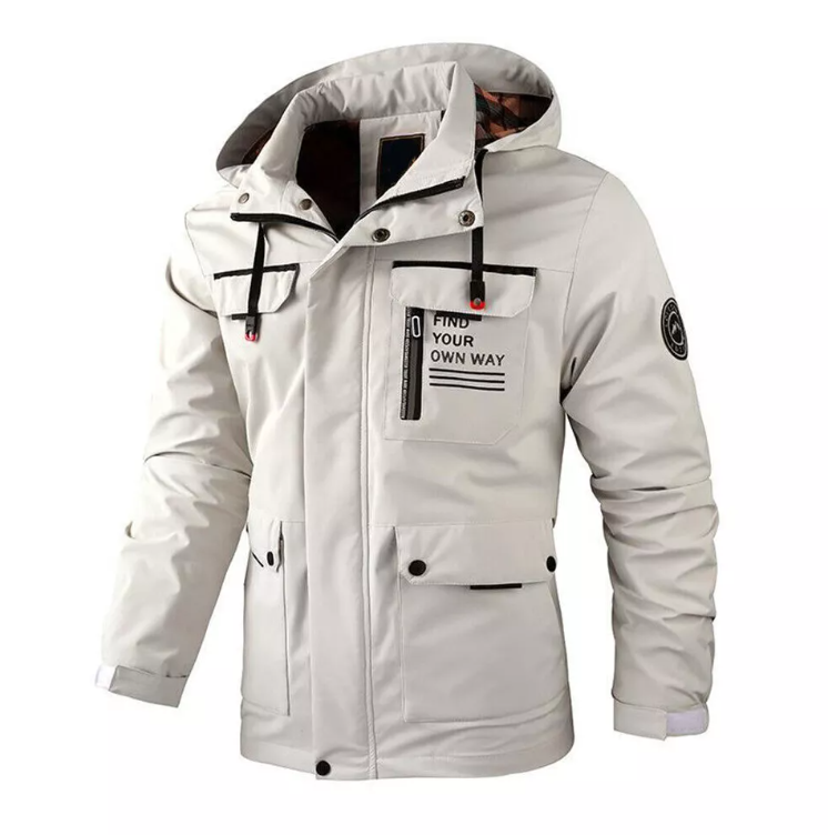 Casual windbreaker-jakke til mænd