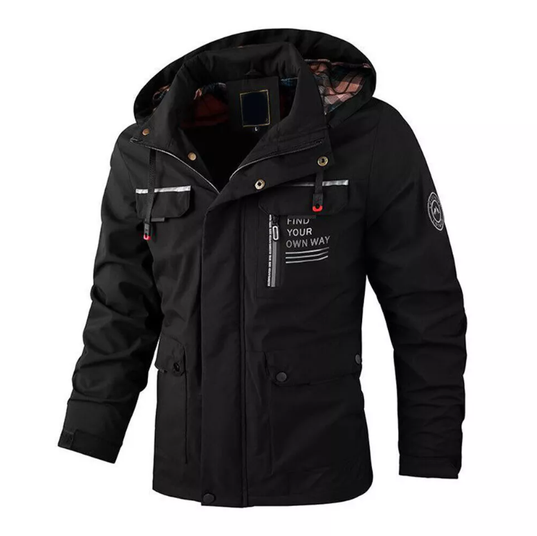 Casual windbreaker-jakke til mænd