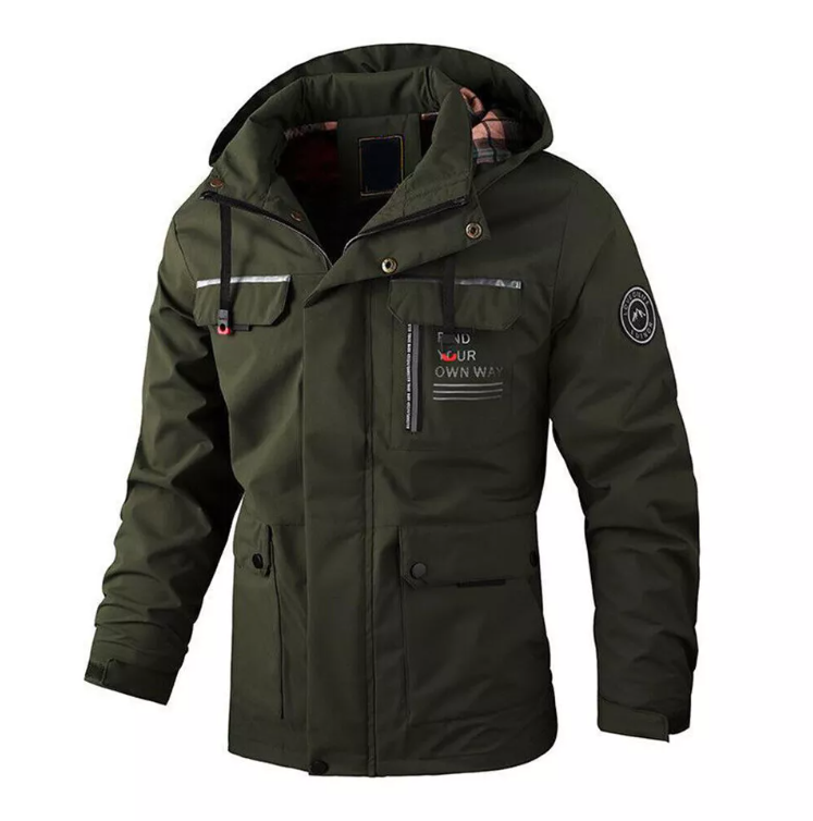 Casual windbreaker-jakke til mænd