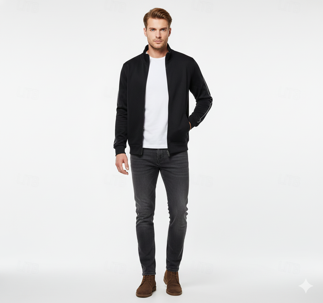 Julien Herre Vest – Slim Fit & Tidløs Funktionel Stil