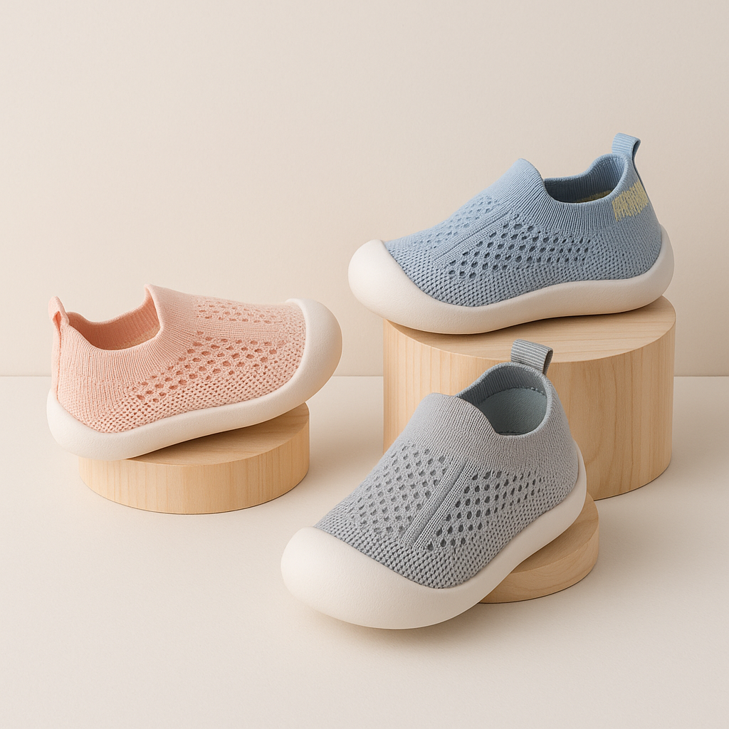 Åndbare Børnesneakers med Antiskrid Sål til Aktiv Leg