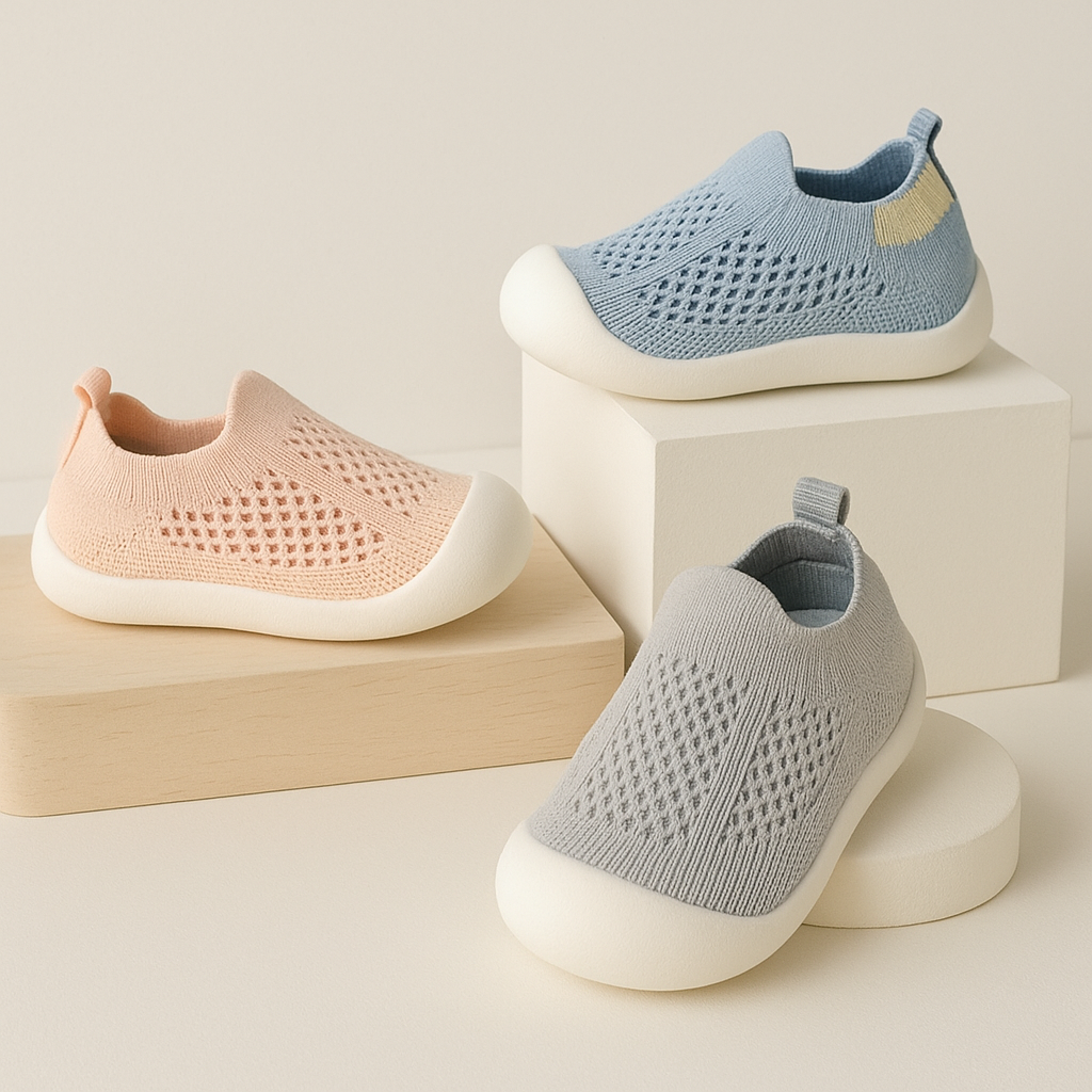 Åndbare Børnesneakers med Antiskrid Sål til Aktiv Leg