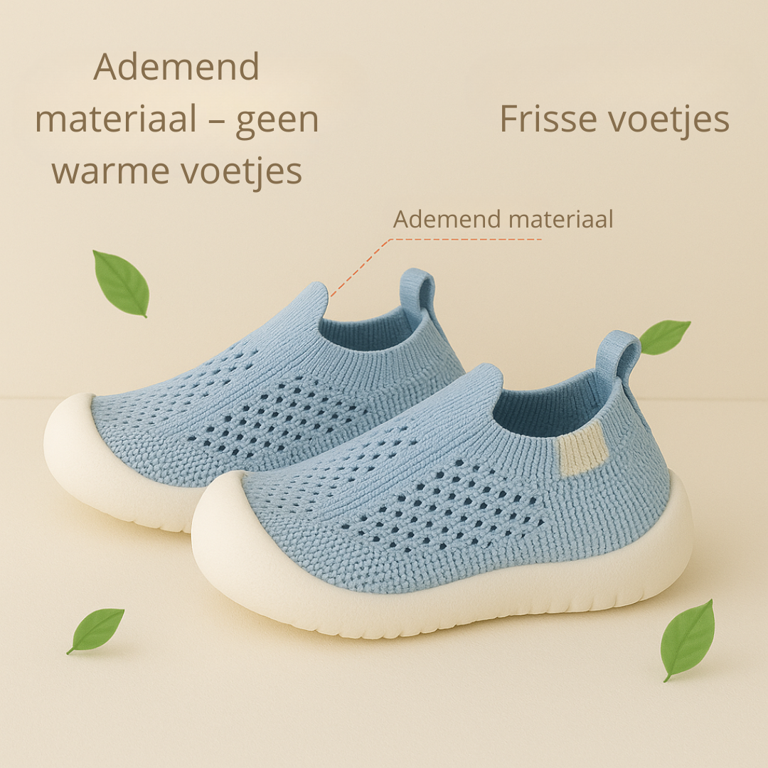 Åndbare Børnesneakers med Antiskrid Sål til Aktiv Leg