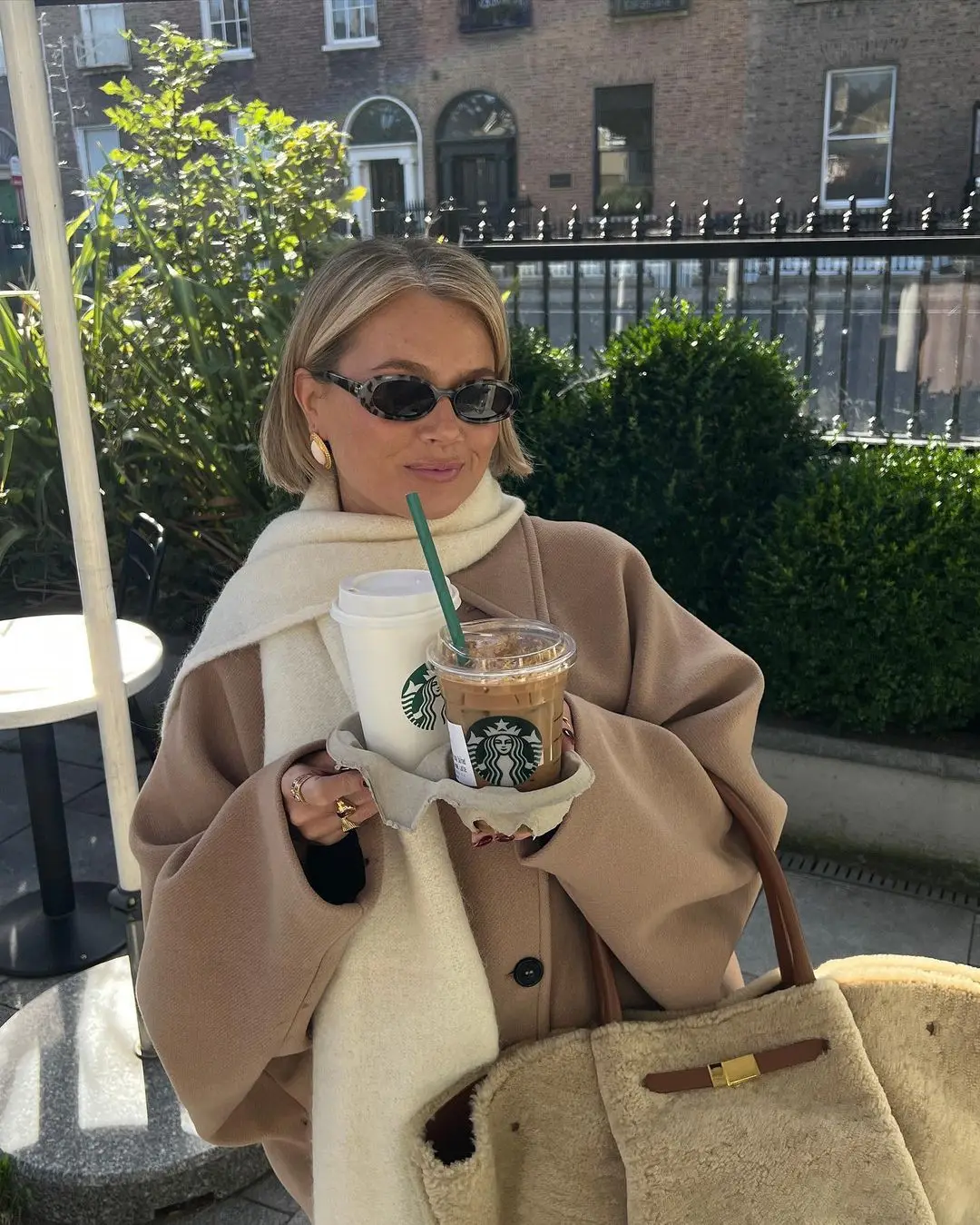 Amélie Kvinde Oversize Frakke – Elegant Blød & Trendy Uldfrakke til Vinter