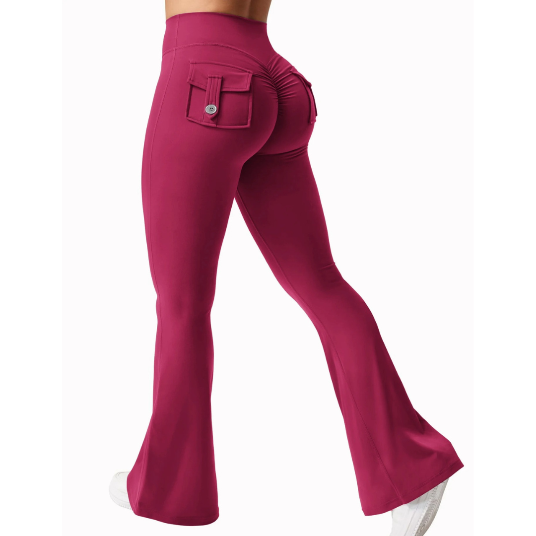 Yoga-leggings med høj stretch til kvinder