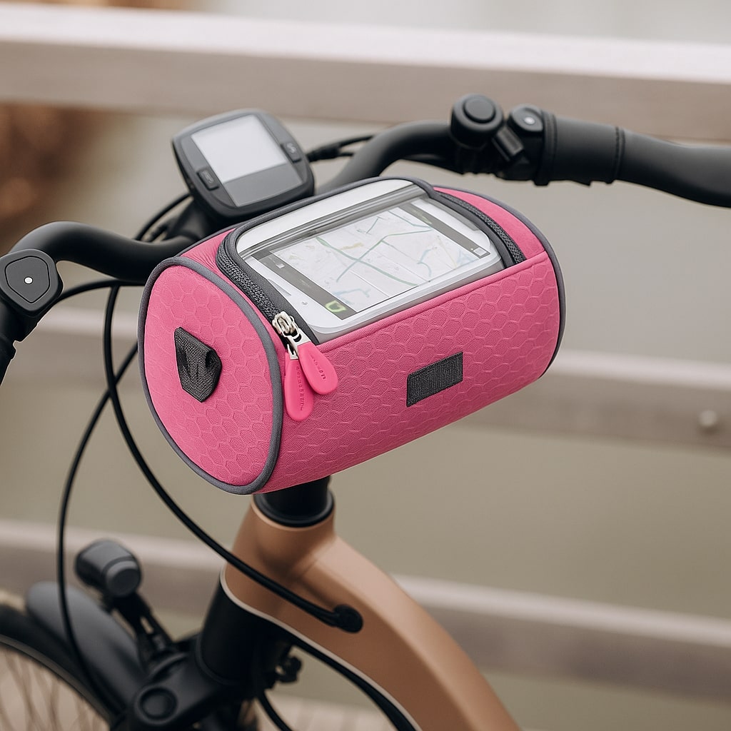 Styrtasker til cykel | Vandtæt cykeltaske med touchscreen | Tourix