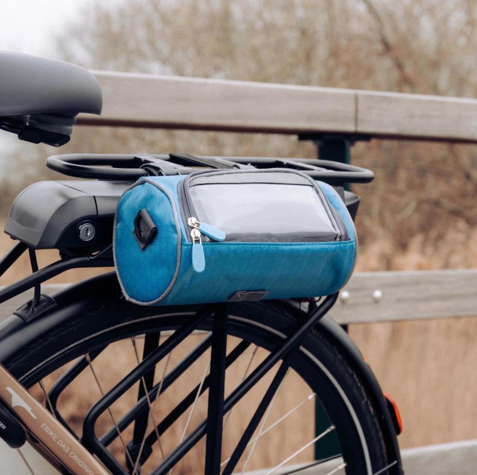Styrtasker til cykel | Vandtæt cykeltaske med touchscreen | Tourix