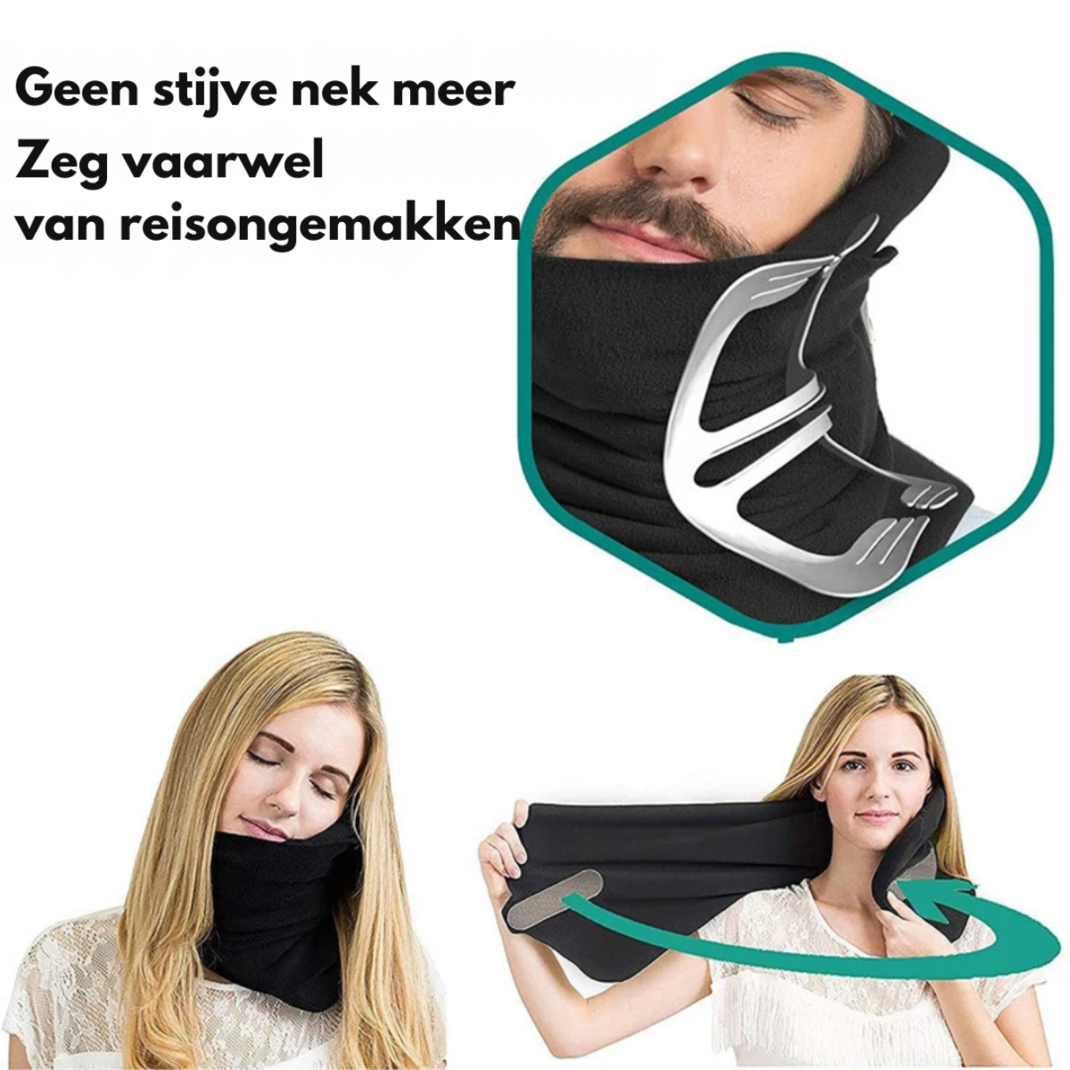 Rejse Nakkepude - Ekstrem Komfort til Rejser | Let & Hygiejnisk