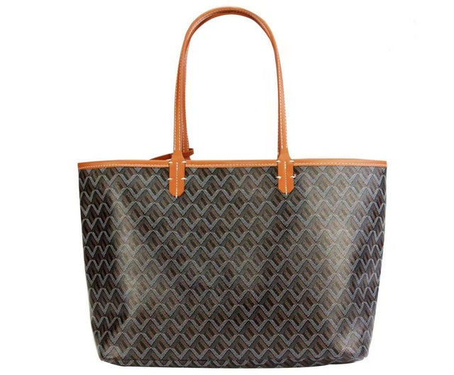 Luksuriøs Shopper Taske | Elegant og Rummelig | Bordeaux