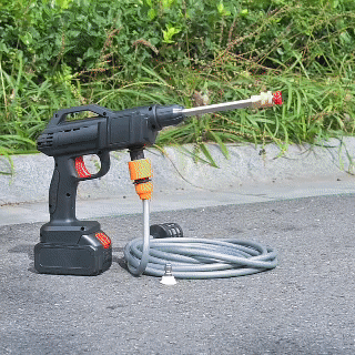 PowerWash | Elektrisk højtryksrenser med batteri og 3 dyser-zarada.dk