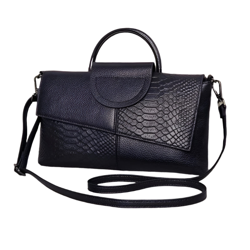 Crossbody-taske i blødt PU-læder til kvinder