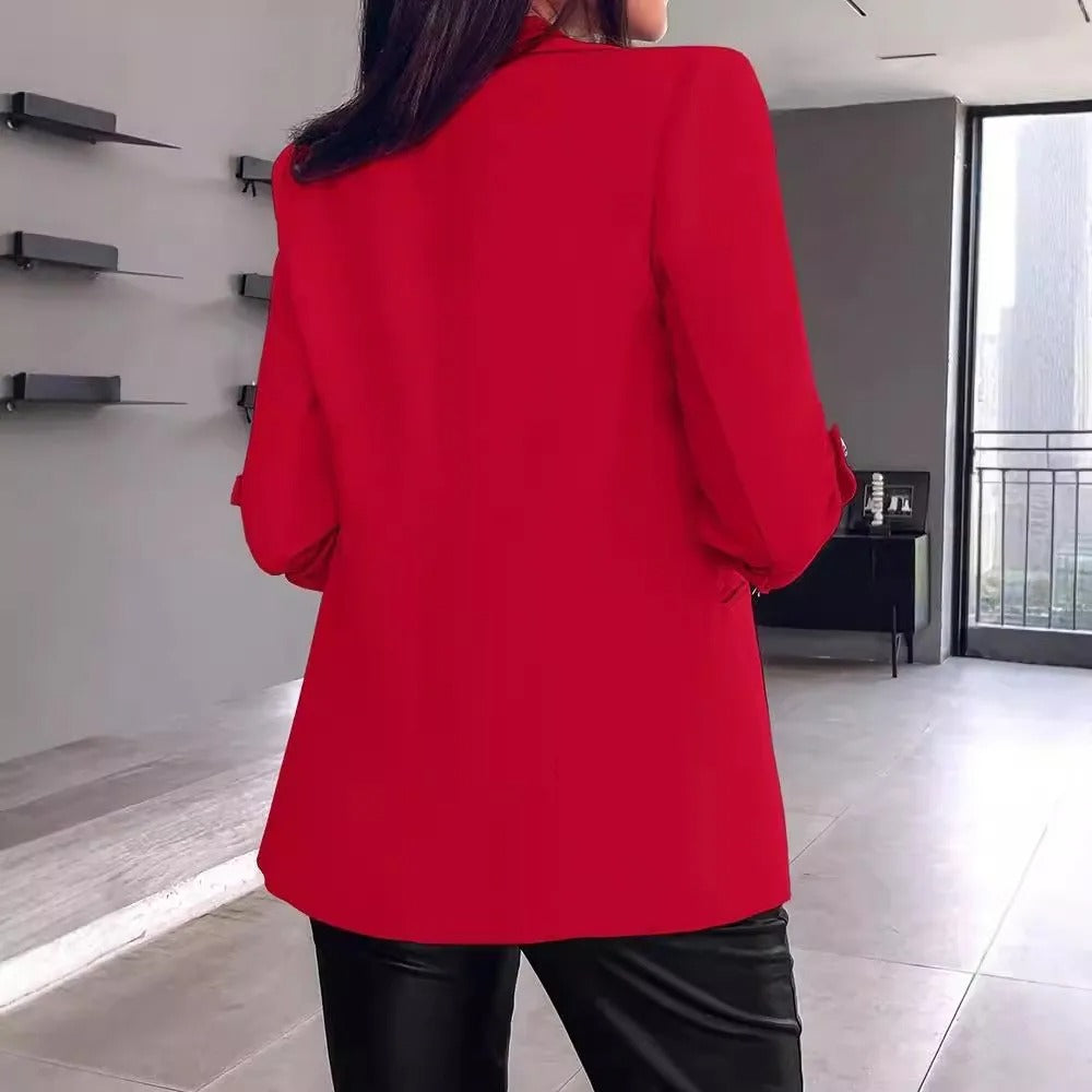 Smal cardigan-blazer til kvinder