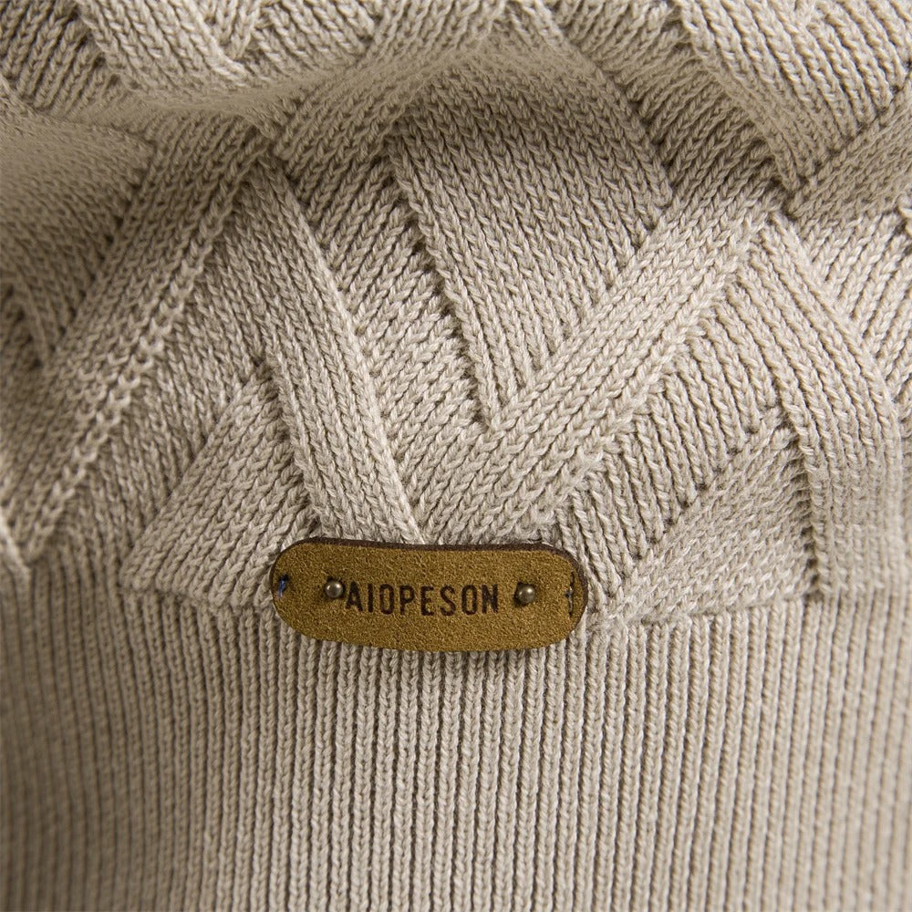 Casual strikket sweater til mænd