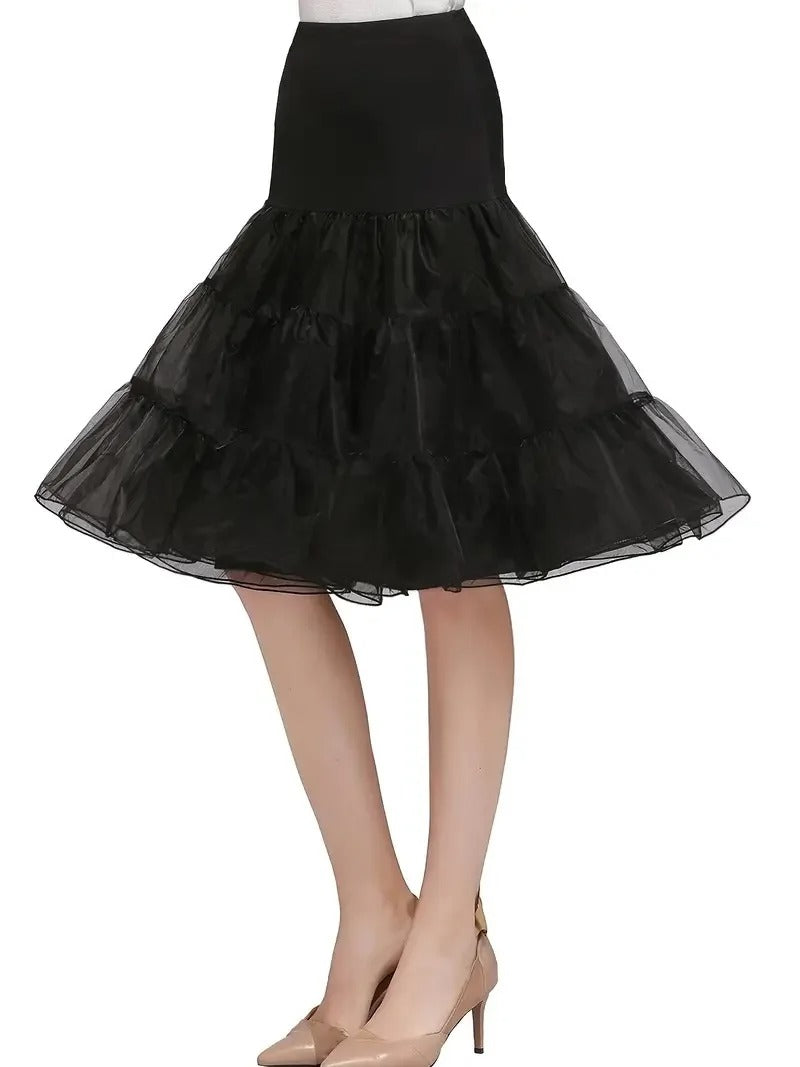 Vintage Tule Underkjole Rok