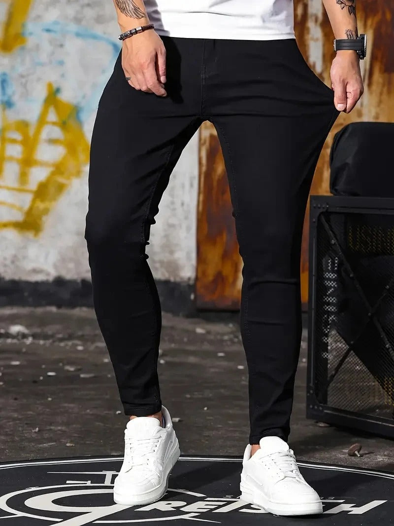 Casual Slim Fit-bukser til mænd