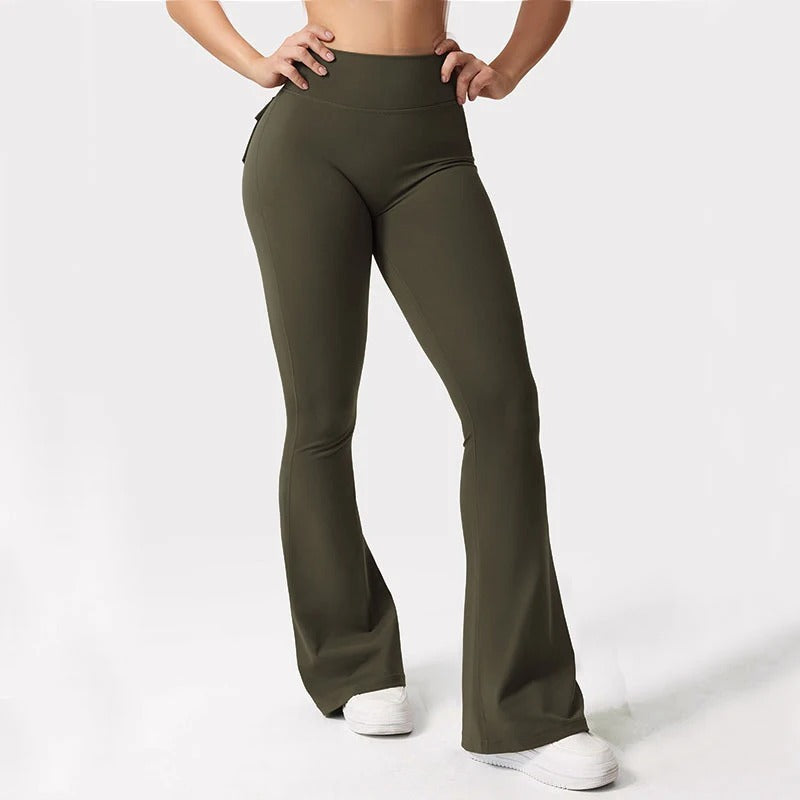 Yoga-leggings med høj stretch til kvinder