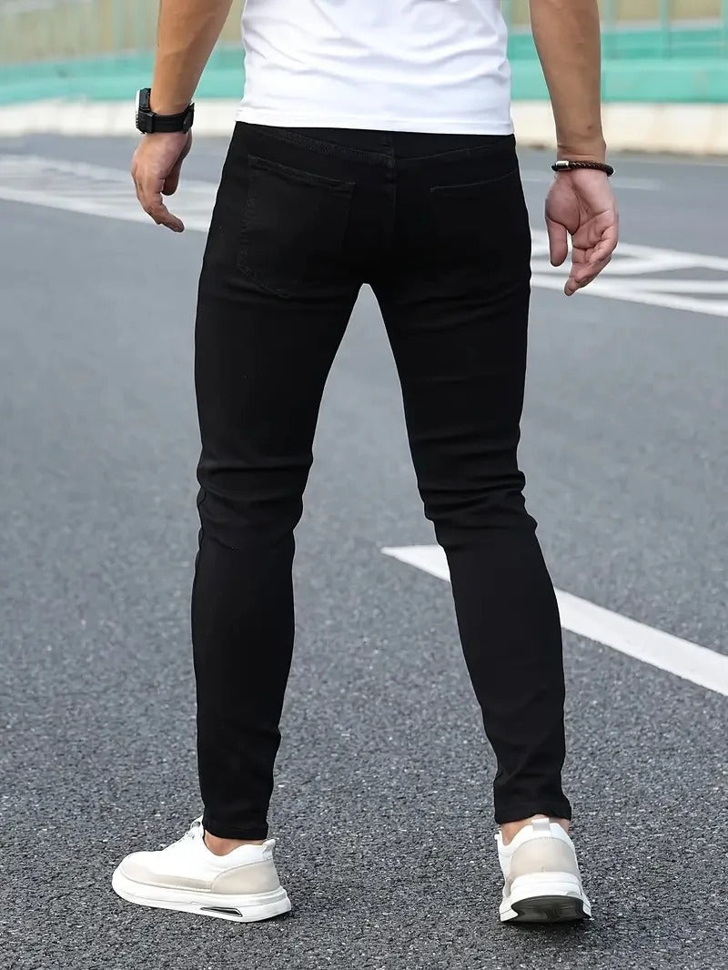 Casual Slim Fit-bukser til mænd